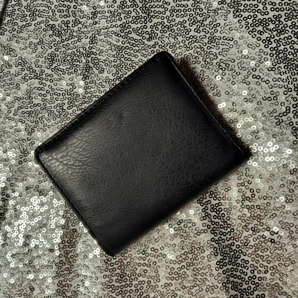 Kohl's Other - Kohl's Classic Black Leather Card Holder